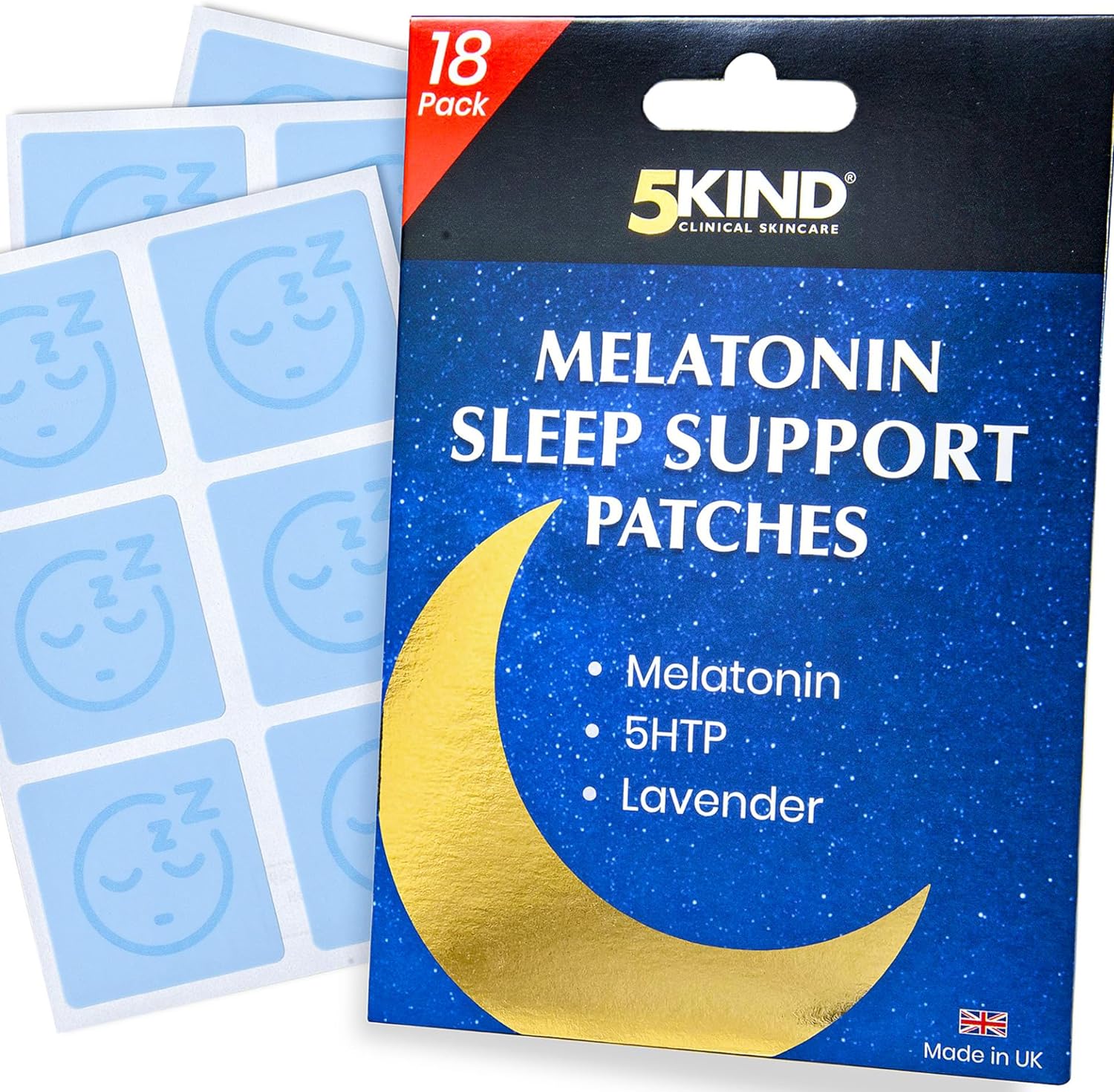 5Kind Launch New Natural Melatonin Sleep Support Patches with 5HTP and Lavender