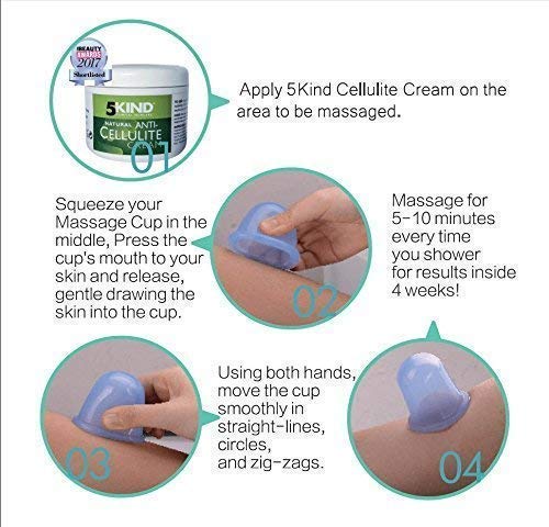 5Kind Cellulite Massage Vacuum Cupping Set
