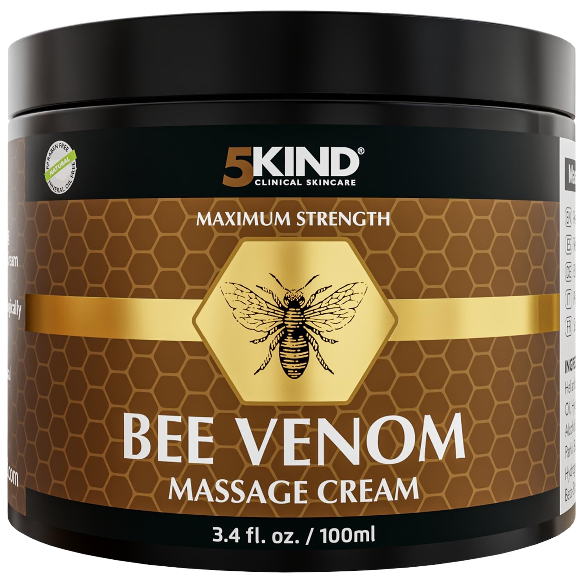 Maximum Strength Bee Venom Responsibly Sourced Premium Bee Venom