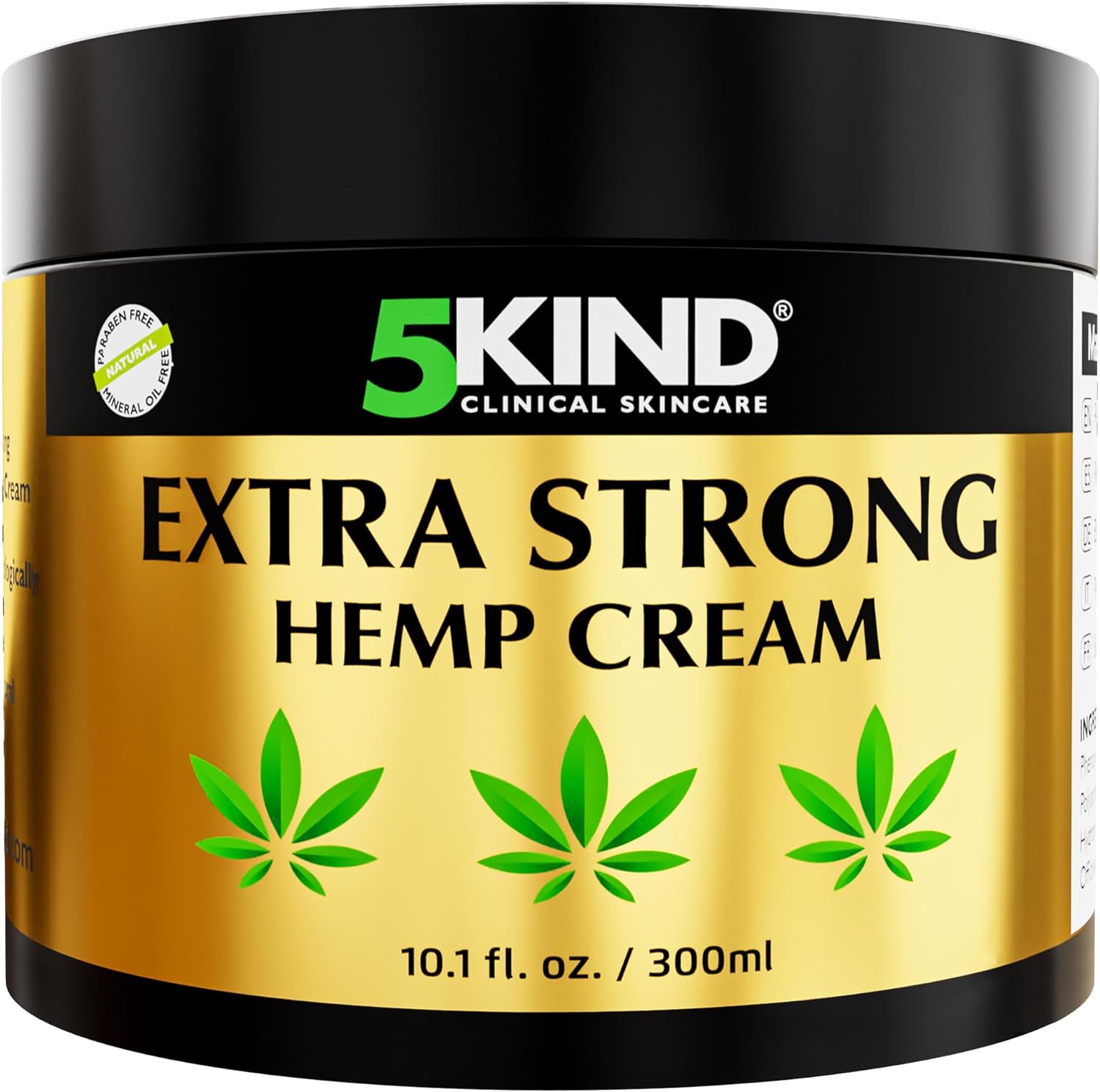 5Kind Extra Strong Hemp Cream 300ml 5kind Clinical Skincare