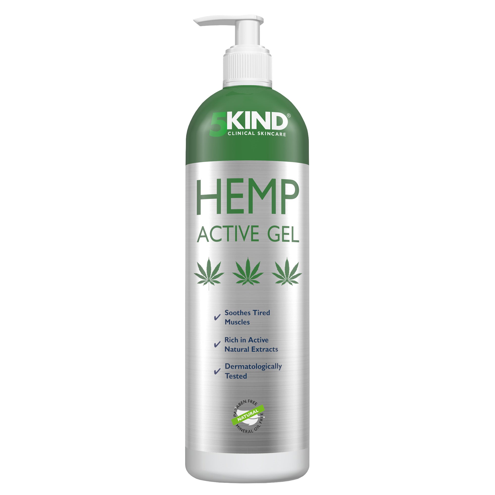 Natural Extracts Active Relief Gel til að róa fætur, hné, bak, axlir