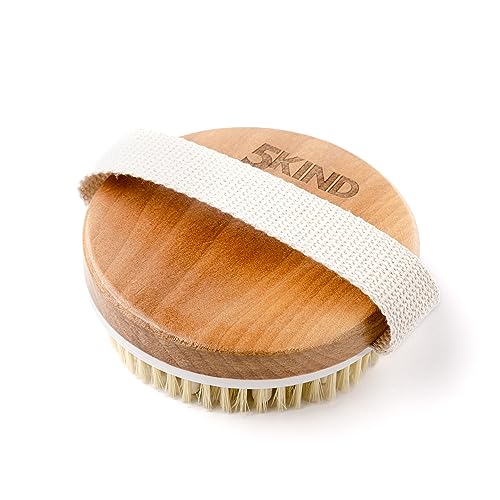 5Kind Professional Dry Body Brush for Cellulite