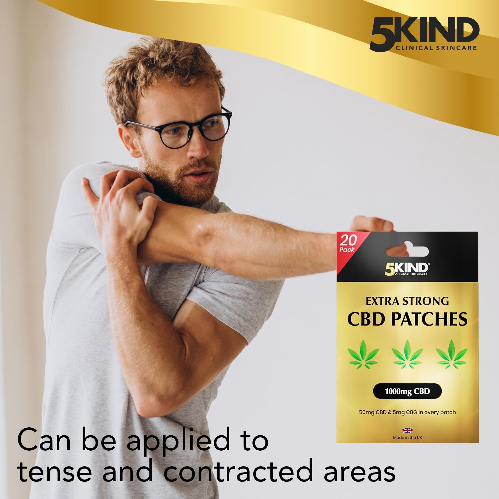 Extra Strong CBD Patches 1000mg