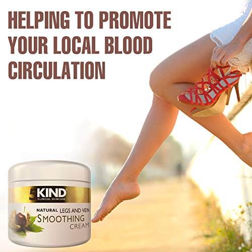 5Kind Natural Varicose and Spider Vein Tired Legs Cream